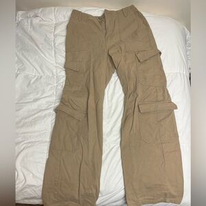 Primark Light Brown Cargo Pants
